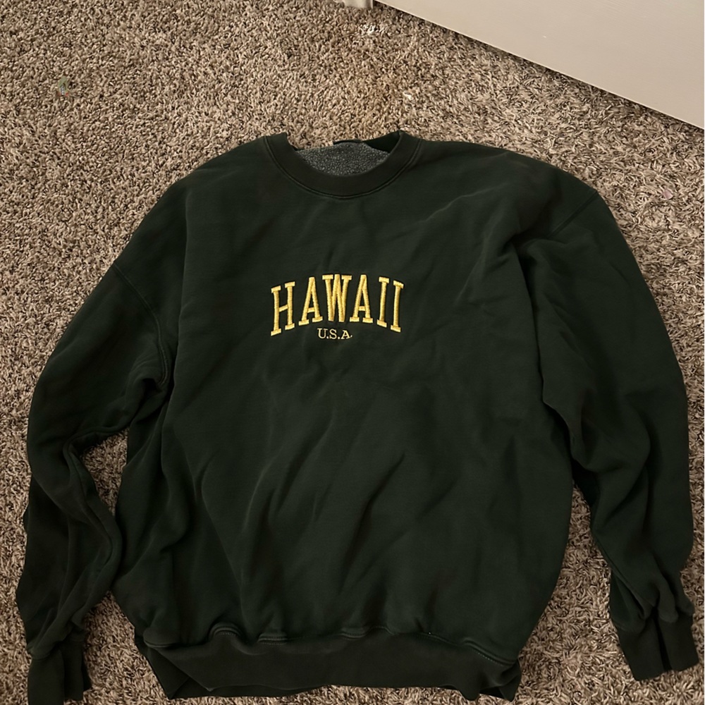 Green Hawaii John Galt sweatshirt